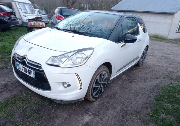 Citroen DS3 cena 11500 przebieg: 239000, rok produkcji 2014 z Rzeszów małe 106